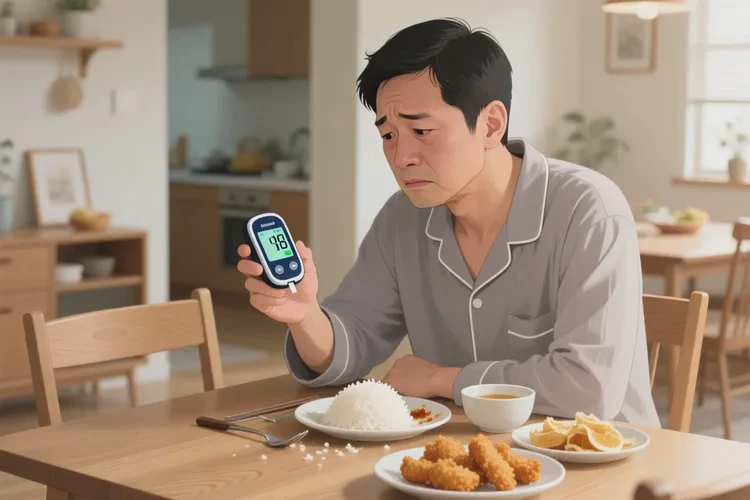 37岁晚餐血糖17.8是怎么回事(图1)