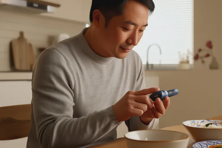 45岁晚餐血糖6.0是怎么回事(图1)