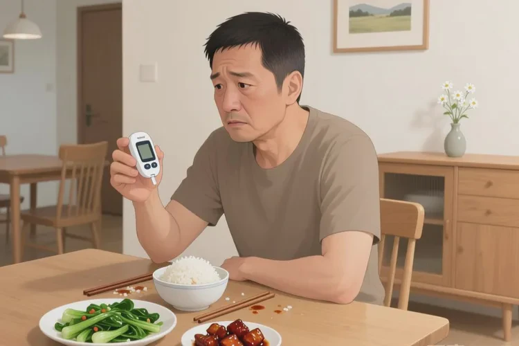 37歲晚餐血糖7.8是怎么回事(圖1)
