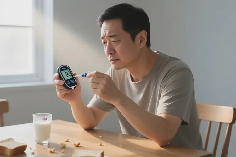 38岁早餐血糖24.4是怎么回事(图1)