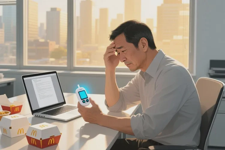 38岁中餐血糖4点1是怎么回事(图1)