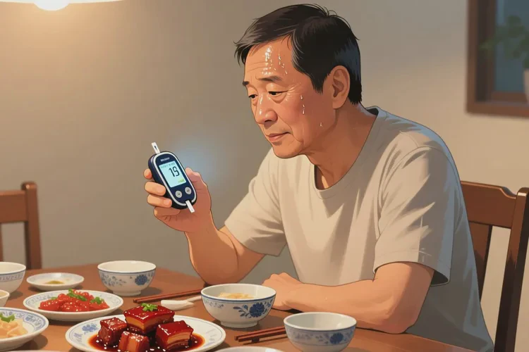 37歲中餐血糖26.8是怎么回事(圖1)