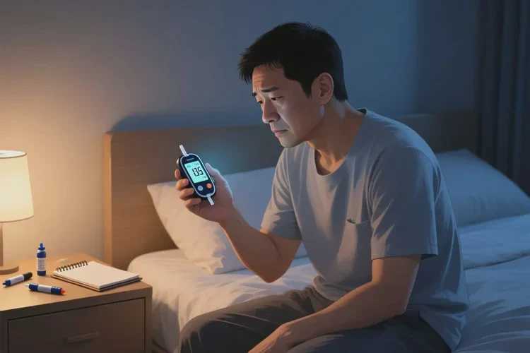 37岁晚上血糖19.8是怎么回事(图1)