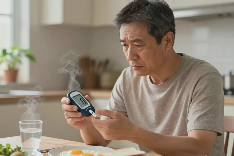 38岁早餐血糖25.5是怎么回事(图1)