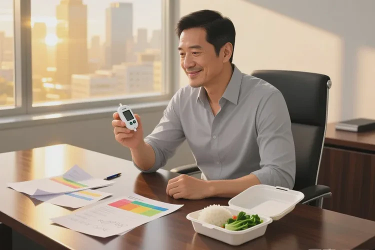 38歲中餐血糖9點8是怎么回事(圖1)