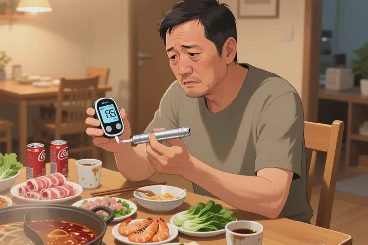 35岁晚餐血糖15点2是怎么回事(图1)