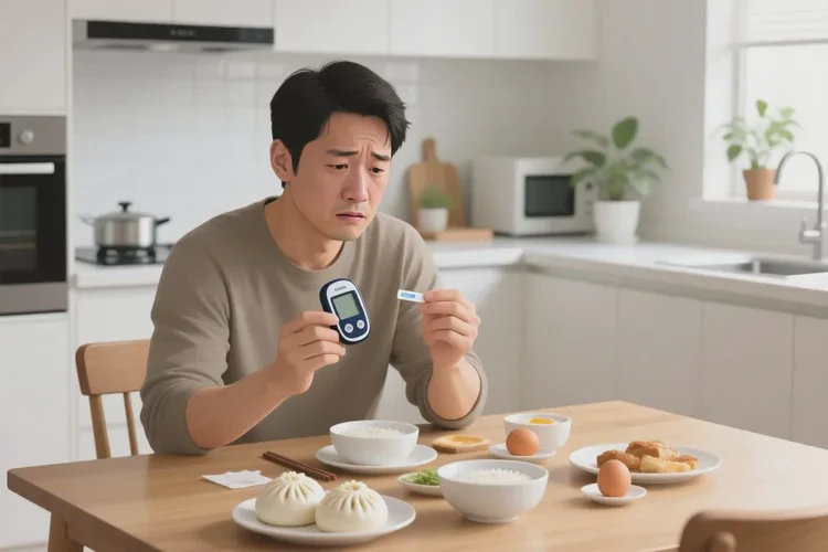 37岁早餐血糖11.9是怎么回事(图1)