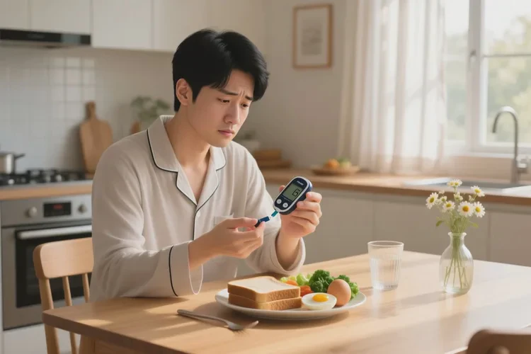 37岁早餐血糖9.6是怎么回事(图1)