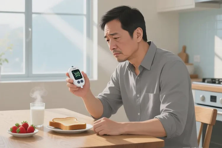 37岁早餐血糖18点4是怎么回事(图1)