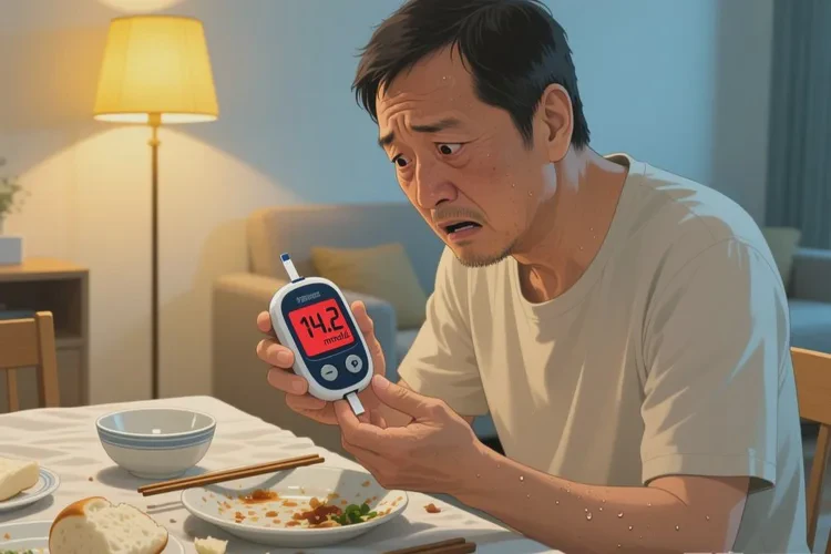 38歲晚餐血糖19.6是怎么回事(圖1)