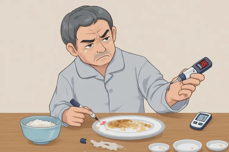45岁中餐血糖28.3是怎么回事(图1)