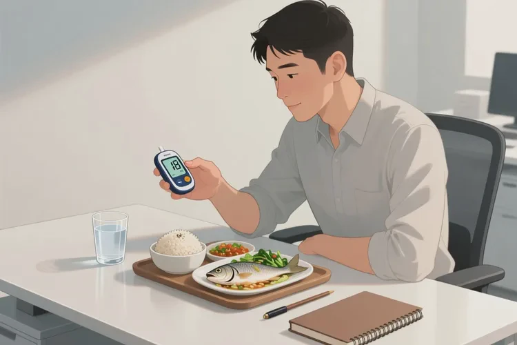 38歲中餐血糖4點0是怎么回事(圖1)