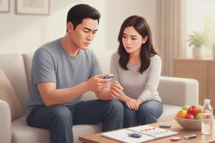 38歲早上空腹血糖20.8是怎么回事(圖1)