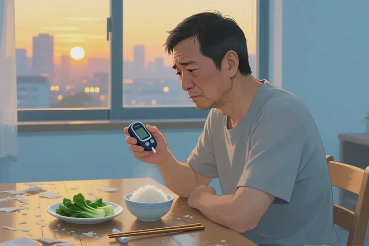 38歲晚餐血糖24.8是怎么回事(圖1)