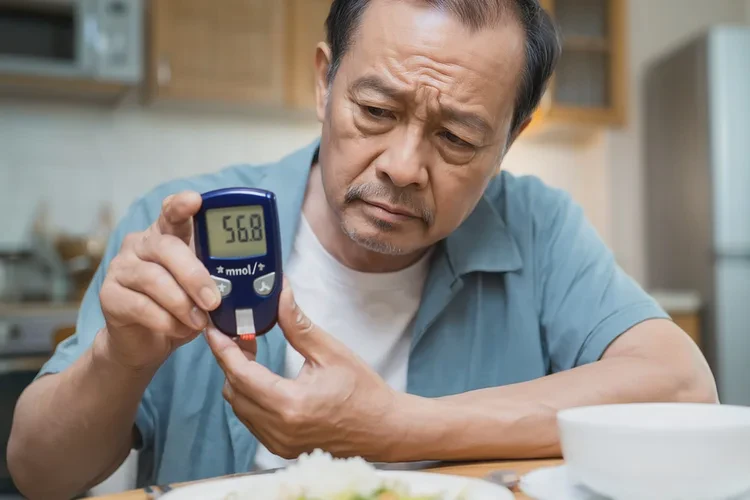 46岁晚上血糖13.4是怎么回事(图1)