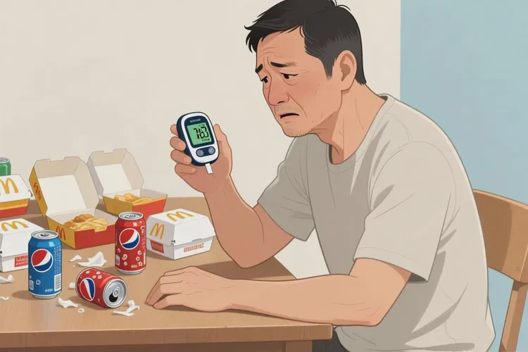 38歲餐后血糖28.2是怎么回事(圖1)