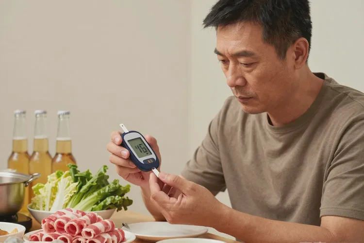 37歲晚餐血糖19點(diǎn)0是怎么回事(圖1)