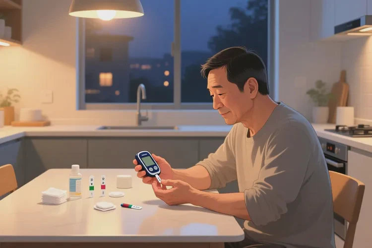 37岁晚上血糖9.6是怎么回事(图1)