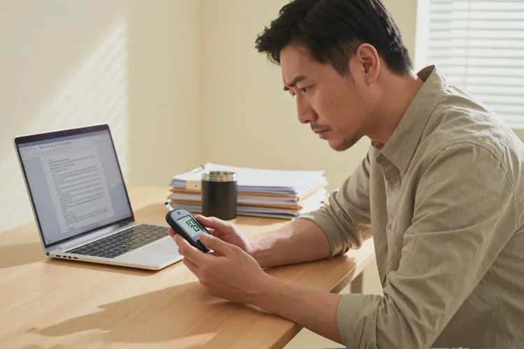 37歲中餐血糖9.5是怎么回事(圖1)