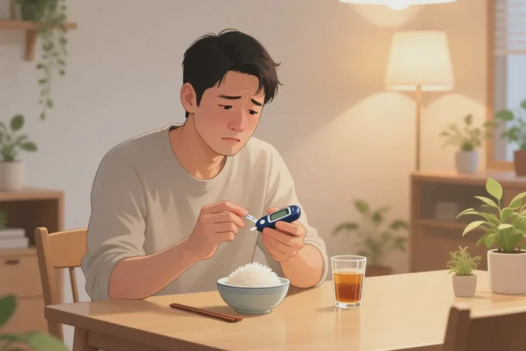 37岁中餐血糖8点2是怎么回事(图1)