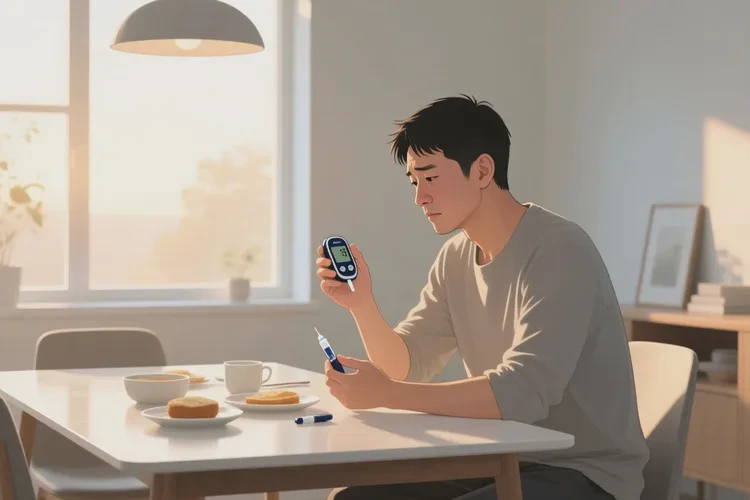 38歲早餐血糖20.2是怎么回事(圖1)