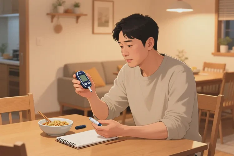 37岁晚上血糖12点8是怎么回事(图1)