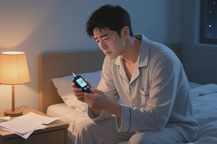 37岁晚上血糖27.4是怎么回事(图1)