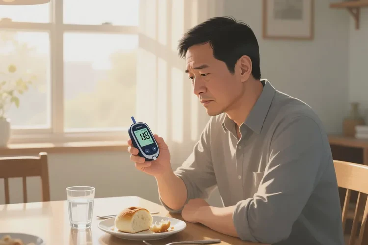 37岁早餐血糖21.5是怎么回事(图1)