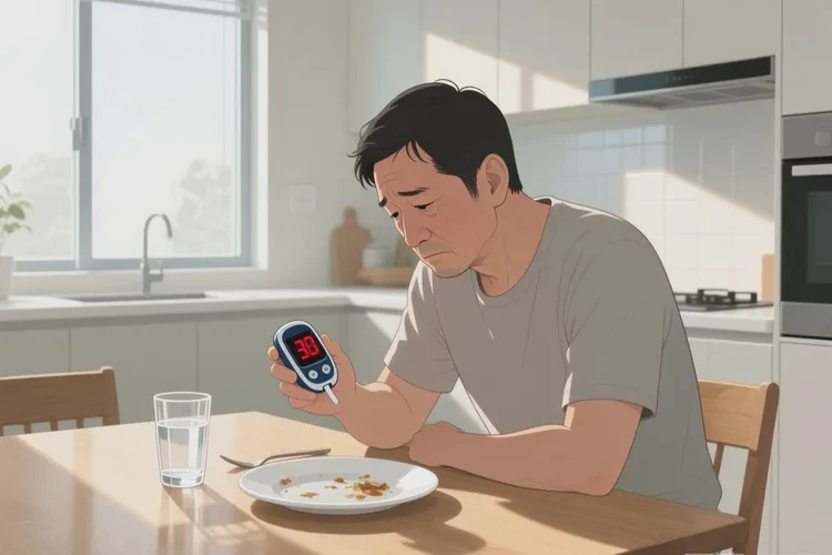 37歲早餐血糖20.5是怎么回事(圖1)