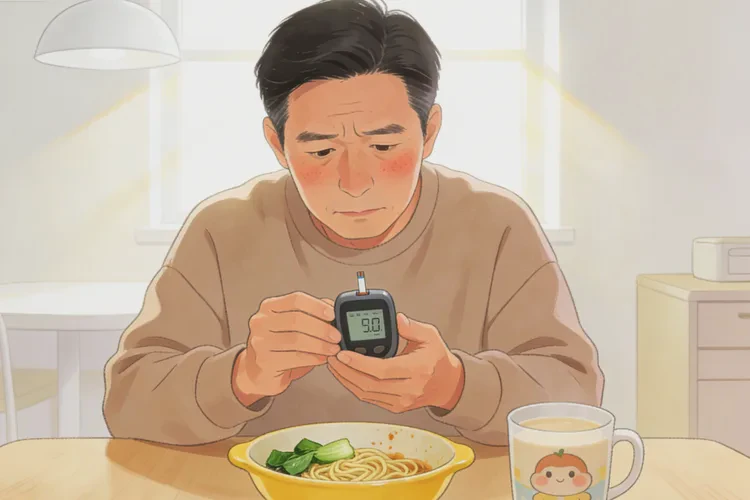 38岁早餐血糖8.1是怎么回事(图1)