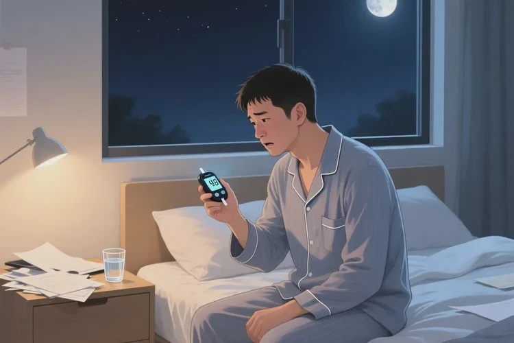 37歲晚上血糖24.4是怎么回事(圖1)