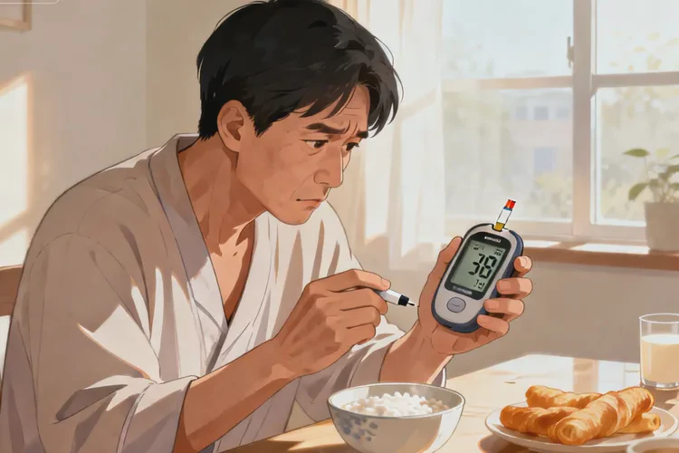 38歲早餐血糖22.2是怎么回事(圖1)