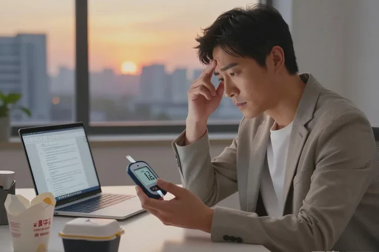 38岁中餐血糖10点6是怎么回事(图1)