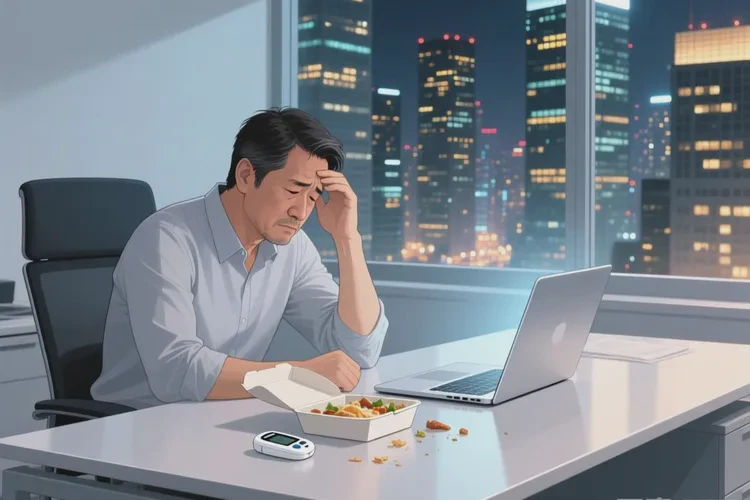 37岁中餐血糖24.8是怎么回事(图1)