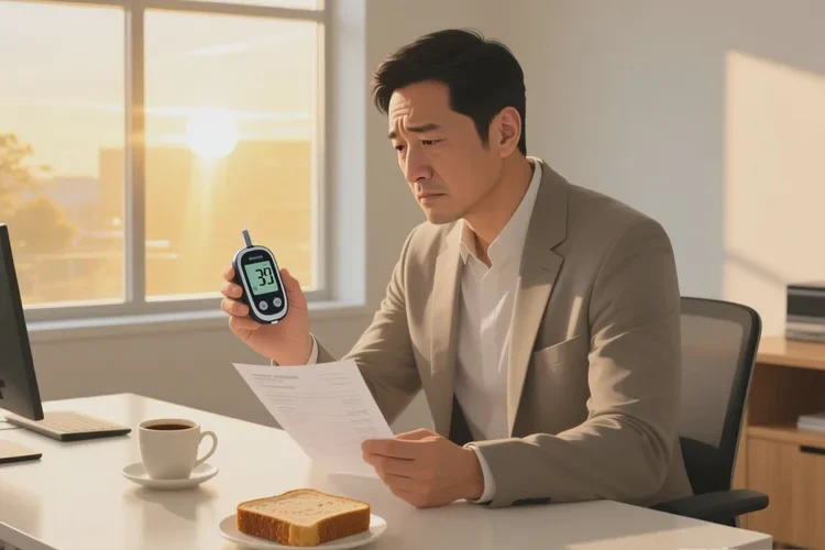 37岁早餐血糖6.1是怎么回事(图1)