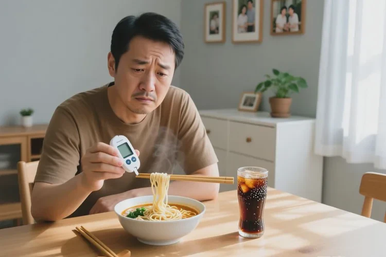 37歲中餐血糖13.3是怎么回事(圖1)