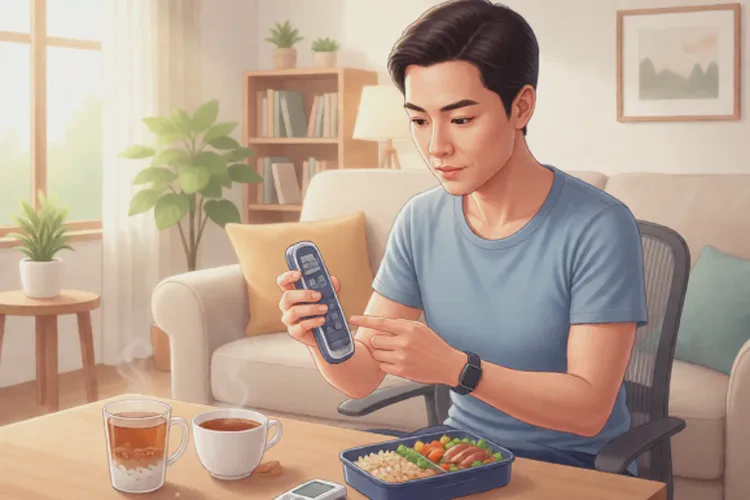 38岁中餐血糖9点9是怎么回事(图1)