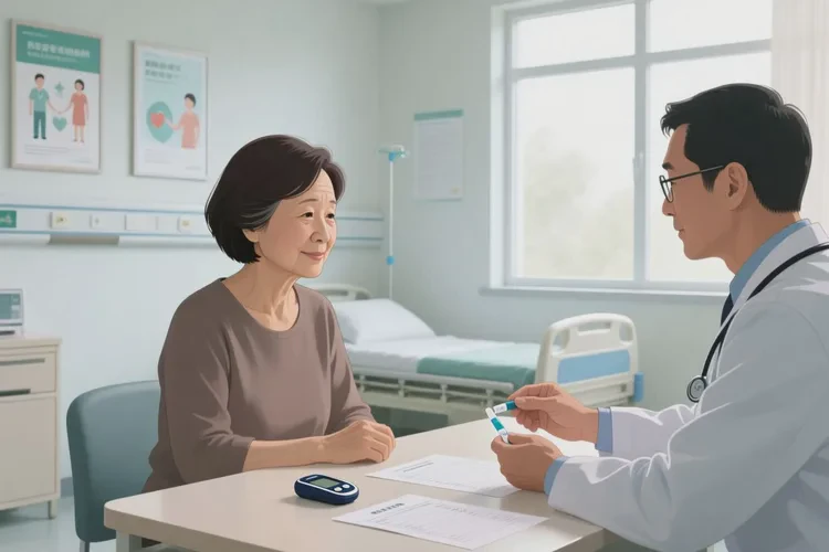 38歲早餐血糖22.1是怎么回事(圖1)