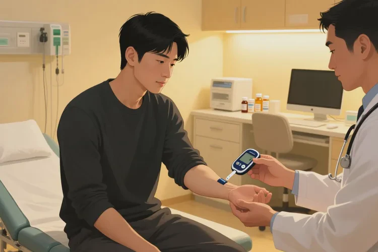 38岁空腹血糖17.9是怎么回事(图1)