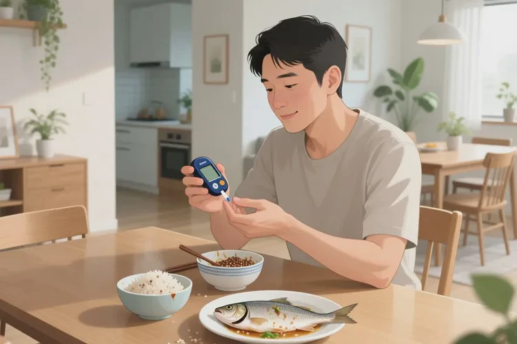 37岁中餐血糖21.4是怎么回事(图1)