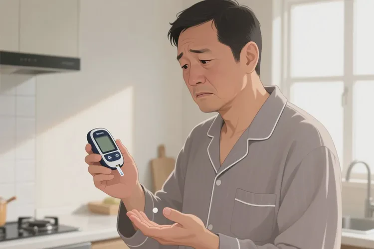 37歲早餐血糖16.8是怎么回事(圖1)