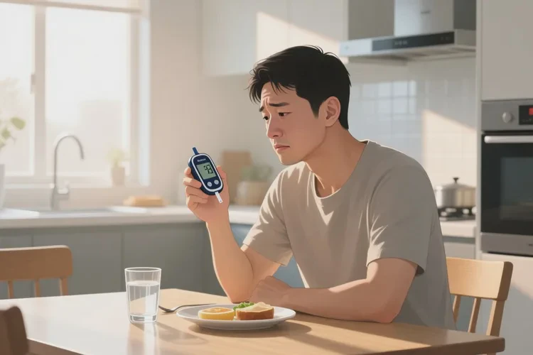 37歲早餐血糖22.3是怎么回事(圖1)