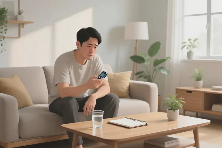 37岁晚上血糖24.7是怎么回事(图1)