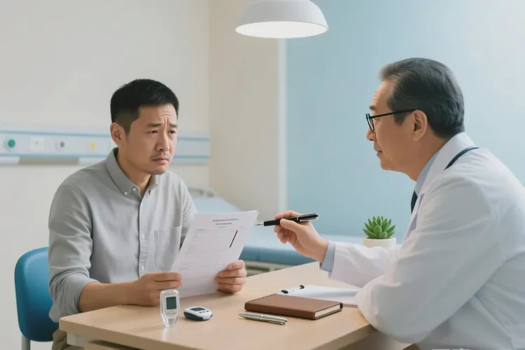 38岁空腹血糖7点6是怎么回事(图1)