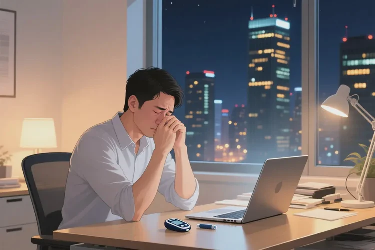 38歲中餐血糖16點(diǎn)8是怎么回事(圖1)