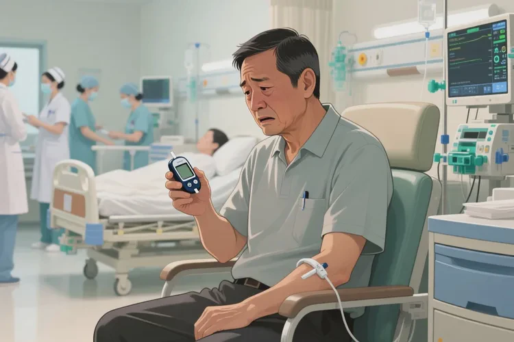 38岁空腹血糖30.7是怎么回事(图1)