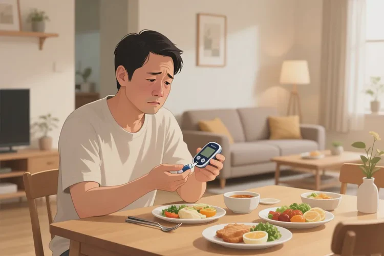 37岁中餐血糖17点8是怎么回事(图1)