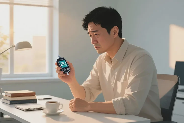 37歲早上空腹血糖28.3是怎么回事(圖1)