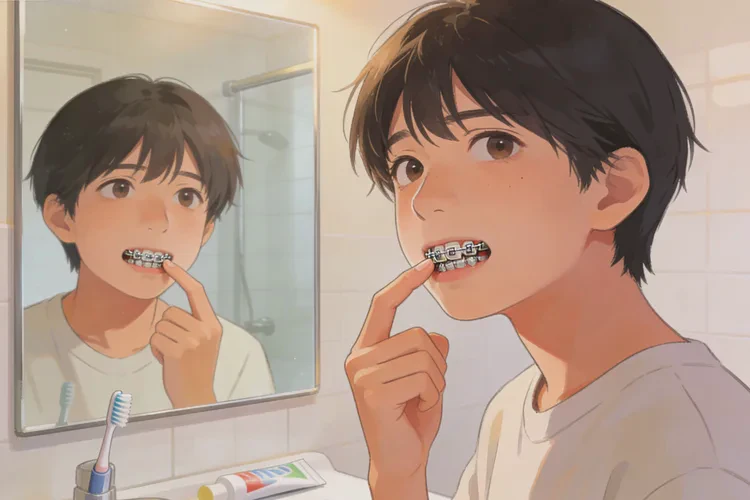 牙齒正畸期間牙齒松動(圖1)