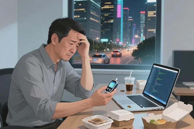 38歲中餐血糖11.4是怎么回事(圖1)